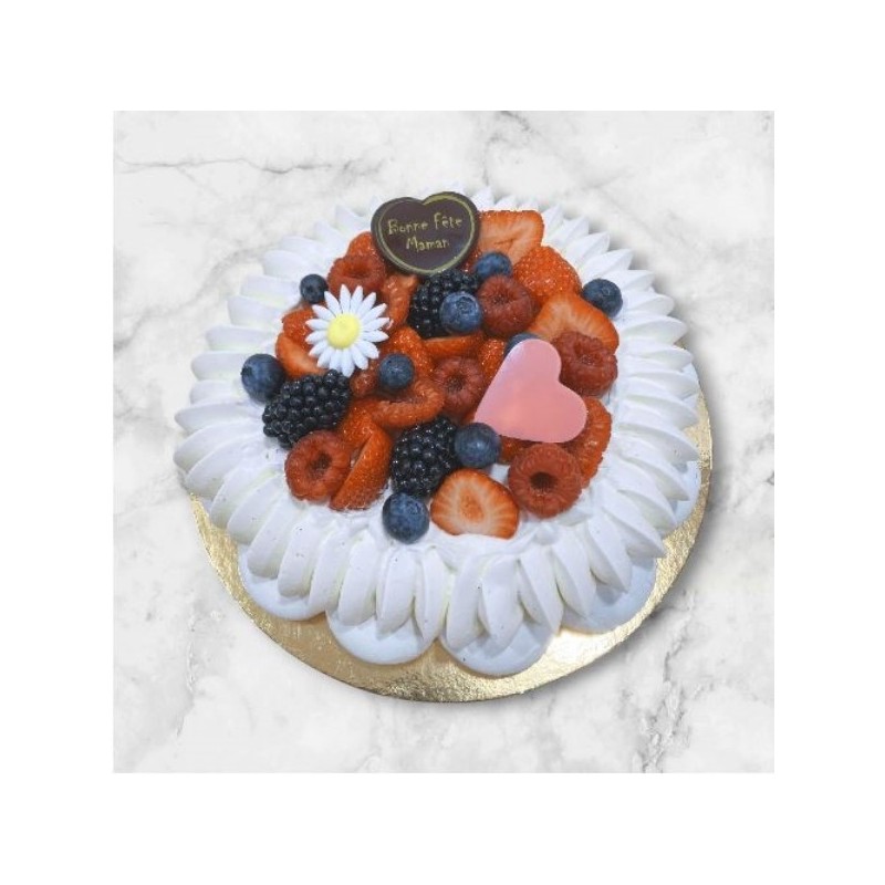 Pavlova fruits rouges Pavlova fruits rouges