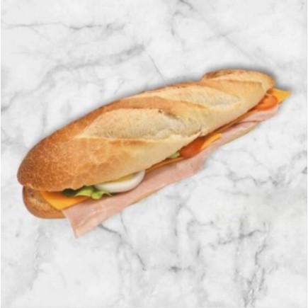 Sandwich Jambon Hollande Cruditées