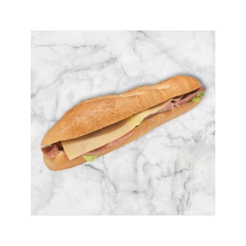 Sandwich boeuf emmentale tomate confites