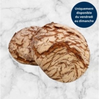Pain tourte de Seigle