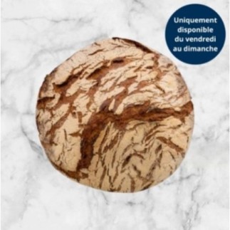 Pain tourte de Seigle